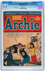 ARCHIE COMICS #15 JULY-AUGUST 1945 CGC 6.5 FINE+.