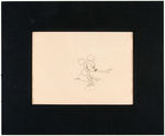 MICKEY MOUSE "PUPPY LOVE" PRODUCTION DRAWING.