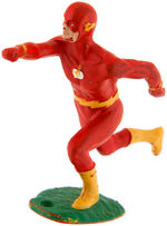 IDEAL JLA FIGURE OF "THE FLASH" AND DC DIRECT WATCH IN TIN.
