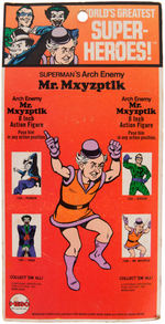"MR. MXYZPTLK" FIRST ISSUE CARDED MEGO ACTION FIGURE.