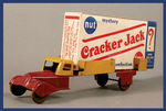 UNOPENED "CRACKER JACK" BOX ON PREMIUM TRUCK.