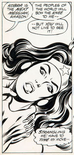 "WONDER WOMAN" #278 ORIGINAL JOSE DELBO COMIC PAGE ART.