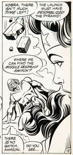 "WONDER WOMAN" #278 ORIGINAL JOSE DELBO COMIC PAGE ART.