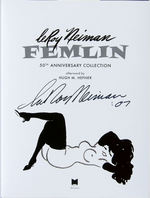 LEROY NEIMAN SIGNED "FEMLIN" BOOK.