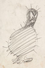 LI’L ABNER 1948 DAILY COMIC STRIP ORIGINAL ART WITH “SHE-SHMOO” BY AL CAPP.