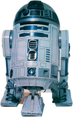 "STAR WARS" VINTAGE STANDEE TRIO - CHEWBACCA, C-3PO & R2-D2.