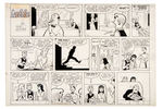 "ARCHIE” 1950 SUNDAY COMIC STRIP  ORIGINAL ART.