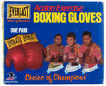 "EVERLAST ACTION EXERCISE BOXING GLOVES" BOXED PAIR FEATURING ALI.