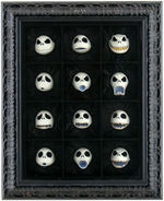 THE NIGHTMARE BEFORE CHRISTMAS "THE 12 FACES OF JACK".