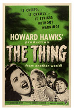 "THE THING FROM ANOTHER WORLD" MOVIE POSTER.
