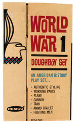 REMCO "WORLD WAR I DOUGHBOY SET" BOXED SOLDIERS & EQUIPMENT SET.