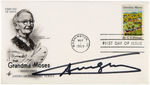 ANDY WARHOL SIGNED FIRST DAY COVER.