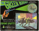 "THE GREEN HORNET PRINT PUTTY" COLORFORMS STORE DISPLAY.