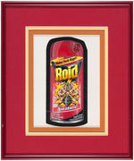 WACKY PACKAGES "ROID" RAID INSECTICIDE ORIGINAL ART.
