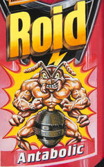 WACKY PACKAGES "ROID" RAID INSECTICIDE ORIGINAL ART.