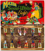 "MAZDA SNOW WHITE LIGHTS" BOXED SET.