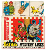 "BATMAN MYSTERY LINKS" BOXED CHAIN TOY.
