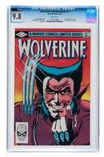 WOLVERINE LIMITED SERIES #1 1982 CGC 9.8 NM/MINT.