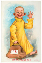 THE YELLOW KID TRADE CARD.