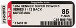 "SUPER POWERS COLLECTION: SUPERMAN" AFA 85 Y-NM+.