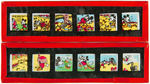 "MICKEY MOUSE TOY SLIDES" BOXED SETS.