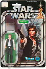"STAR WARS - HAN SOLO" ACTION FIGURE ON CARD.