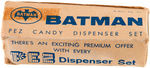 BATMAN BOXED PEZ DISPENSER W/CAPE.