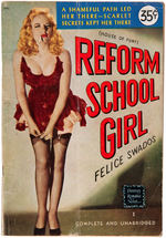 "REFORM SCHOOL GIRL" DIGEST PAPERBACK.