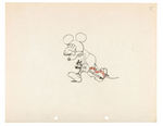 MICKEY MOUSE FIDDLING AROUND/JUST MICKEY PRODUCTION DRAWING LOT.