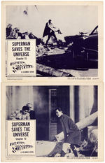 "ATOM MAN VS. SUPERMAN" LOBBY CARD LOT.