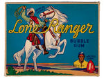 “LONE RANGER BUBBLE GUM” VERY RARE DISPLAY BOX AND INSERT CARD.