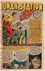 “OUT OF THIS WORLD ADVENTURES” #1 AND #2 PULPS WITH JOE KUBERT STORIES IN COMIC BOOK SECTIONS.