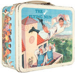 "THE FLYING NUN" LUNCHBOXES PAIR WITH THERMOSES.