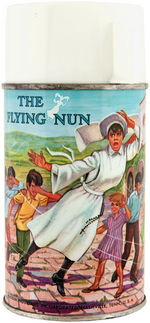 "THE FLYING NUN" LUNCHBOXES PAIR WITH THERMOSES.