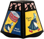 "OLD DUTCH CLEANSER" PAPER ADVERTISING LAMP SHADE.