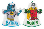 BATMAN & ROBIN BATH TRIO.