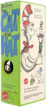 "DR. SEUSS - THE CAT IN THE HAT" FACTORY-SEALED BOXED TALKING DOLL BY MATTEL.