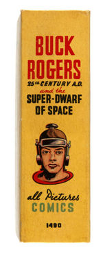 "BUCK ROGERS 25th CENTURY A.D. AND THE SUPER-DWARF OF SPACE" FILE COPY BLB.