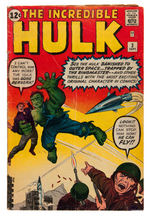 "THE INCREDIBLE HULK" COMIC BOOK TRIO.