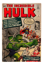 "THE INCREDIBLE HULK" COMIC BOOK TRIO.