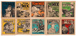 "TOM MIX" NATIONAL CHICLE CO. GUM BOOKLETS EXTENSIVE LOT.