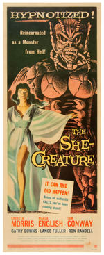 "THE SHE-CREATURE" INSERT POSTER.