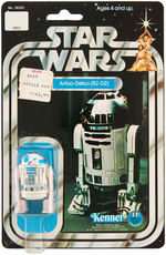 "STAR WARS - ARTOO-DETOO (R2-D2)" ACTION FIGURE ON CARD.