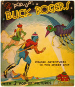 "THE 'POP-UP' BUCK ROGERS STRANGE ADVENTURES IN THE SPIDER-SHIP" HARDCOVER.