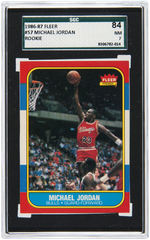 1986-87 FLEER BASKETBALL CARD SET.