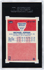 1986-87 FLEER BASKETBALL CARD SET.