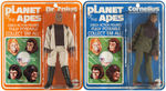 "PLANET OF THE APES DR. ZAIUS AND CORNELIUS" MEGO ACTION FIGURES.