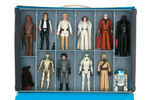 "STAR WARS" ACTION FIGURE CARRYING CASE & FIGURES.
