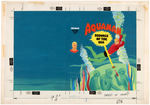 "AQUAMAN - SCOURGE OF THE SEA" BLB COMPLETE ORIGINAL ART & SCRIPT LOT.