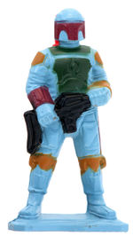 STAR WARS "MICRO COLLECTION: BESPIN FREEZE CHAMBER" BOBA FETT UNPAINTED 4-UP HARDCOPY PROTOTYPE.